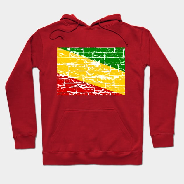 Rastafari Flag Hoodie by mailboxdisco